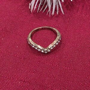 Elegant Gold and Silver Women's Ring